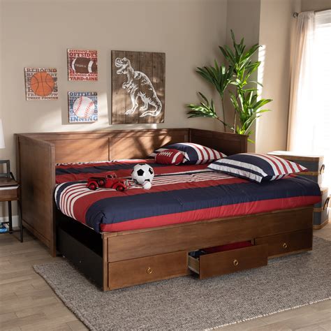 Grady Twin Solid Wood Daybed with Trundle. . Twin to king daybed